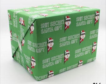 Secret Santa Wrap - Wrapping Paper