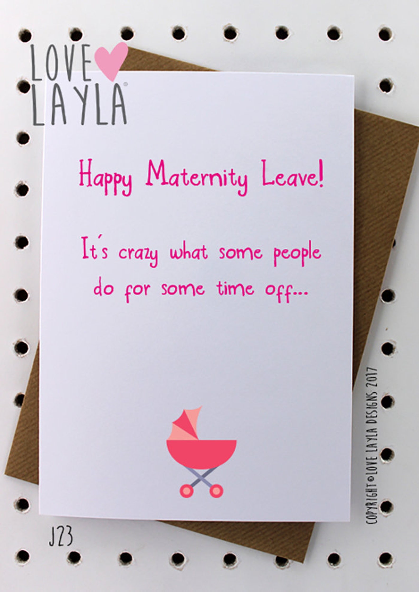 Happy Maternity Leave Pregnancy and Baby Cards Etsy