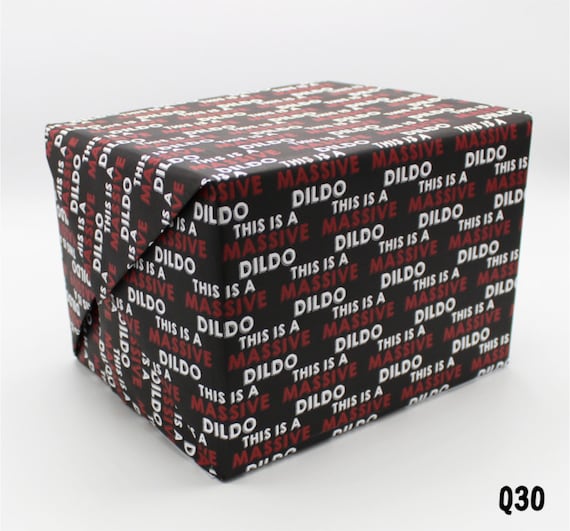 Massive Dildo Wrapping Paper - Wrapping Paper