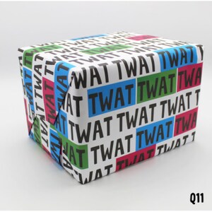 Twat Wrapping Paper - Wrapping Paper - Gift Wrap