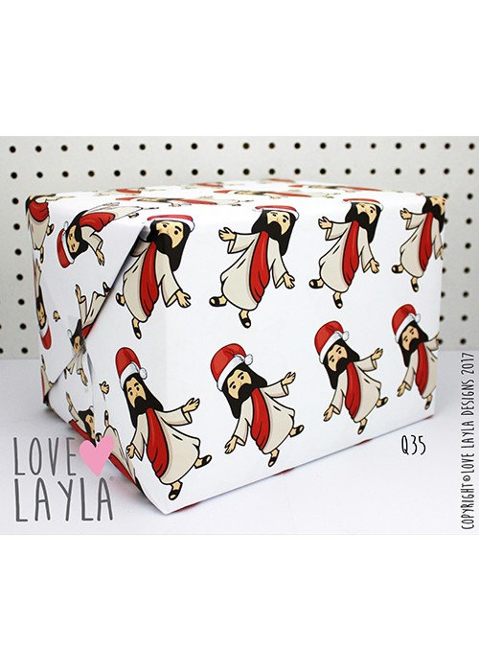 Jesus Wrapping Paper Wrapping Paper Etsy Australia