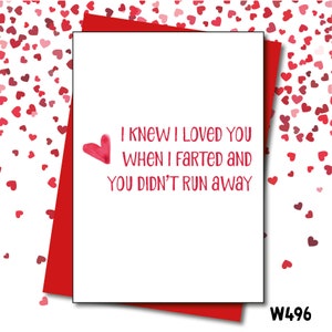 Didn't Run - Anniversary Cards - Valentine's Day Cards