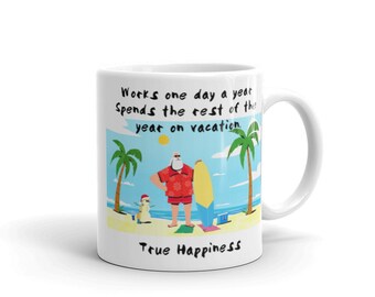 Santa's Vacation Mug