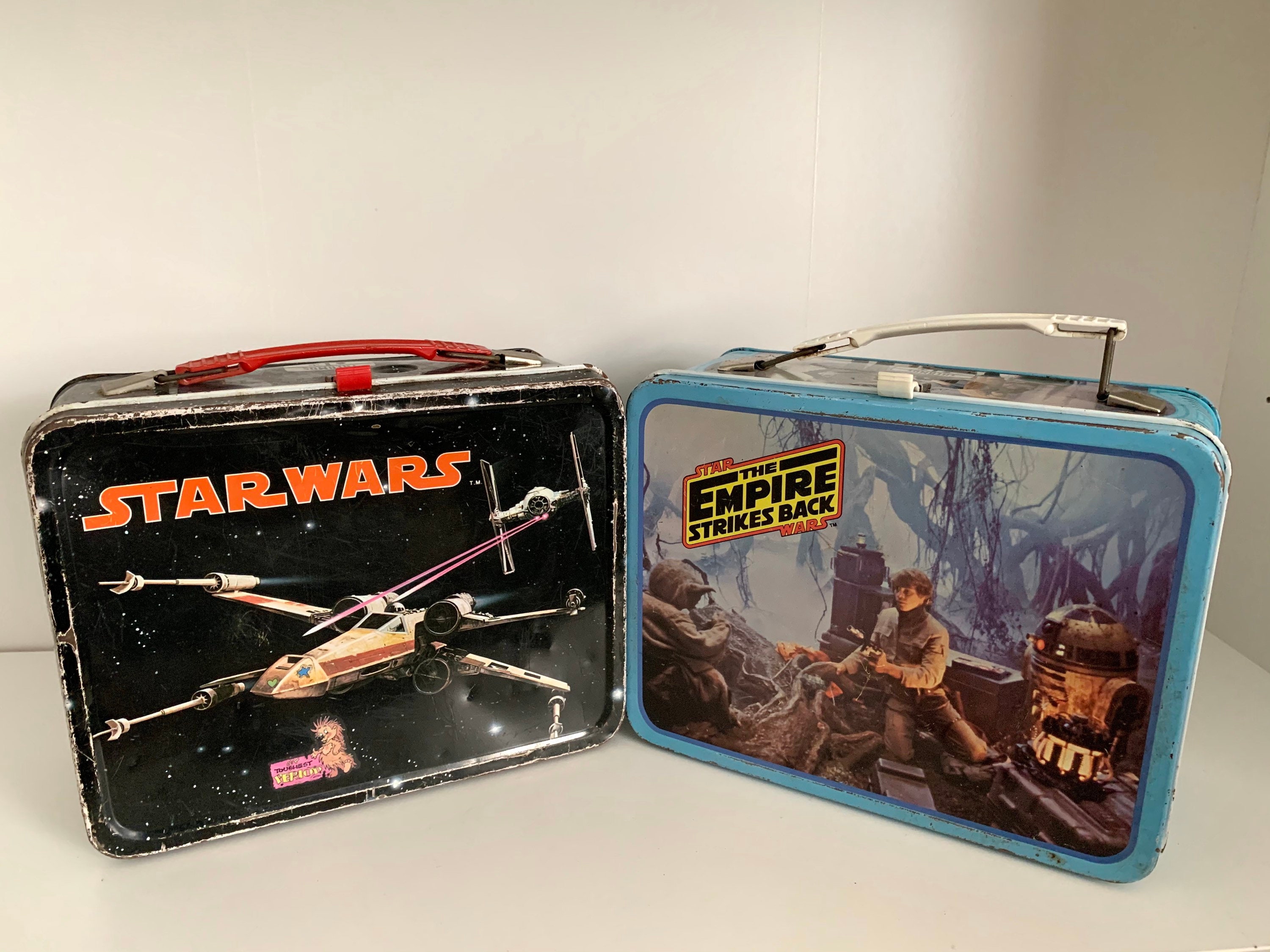 Vintage Star Wars Lunch Box Full Set 4 pieces With Thermos Etsy