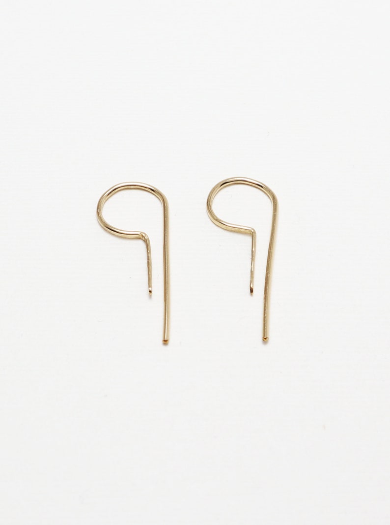 Small Gold Hoop Earrings Hammered Minimalist Earrings - Etsy
