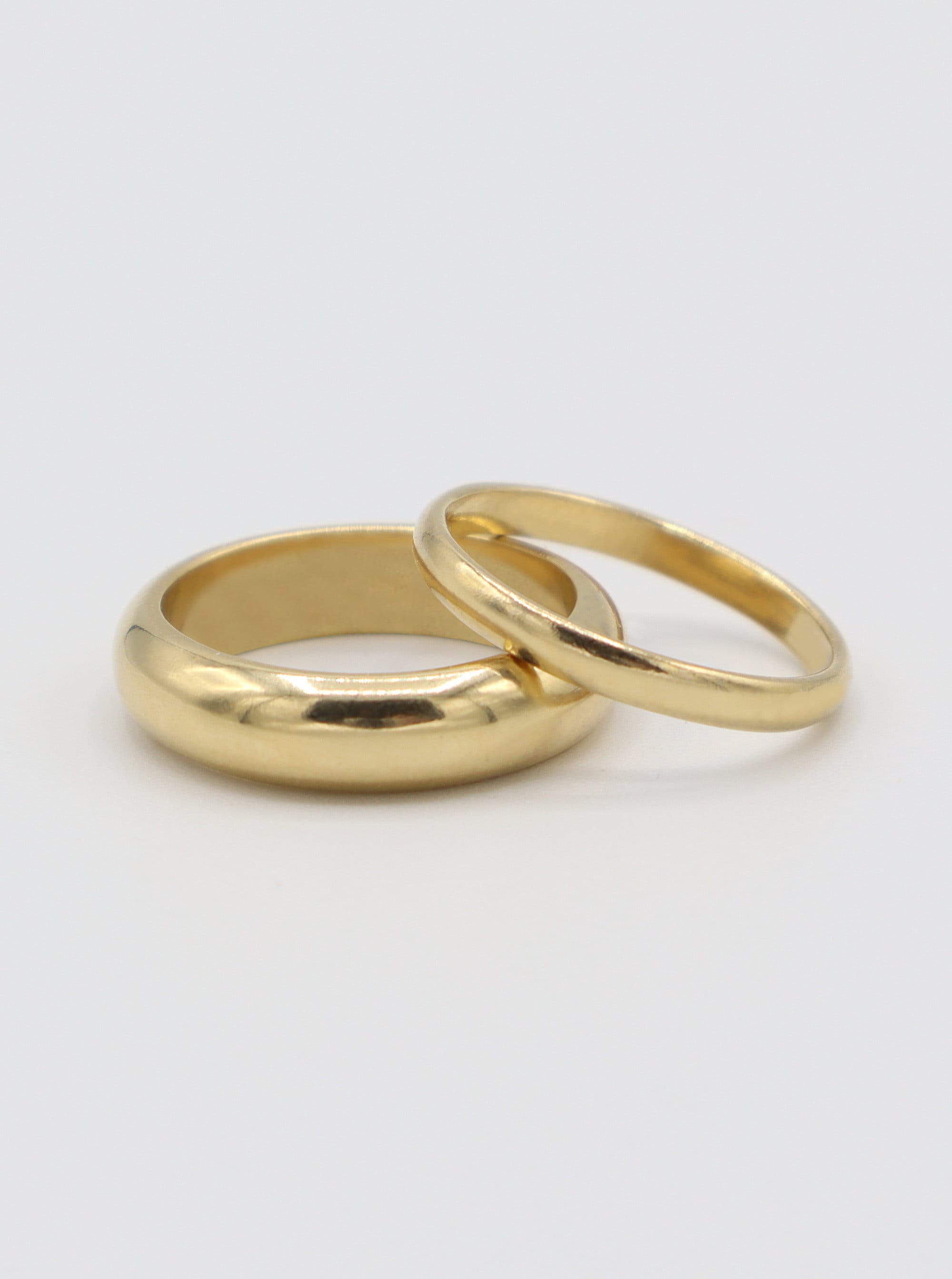 Ring Cuple Couple Ring Set, Gold Couple Rings, His Her Promise Ring for Couple ...