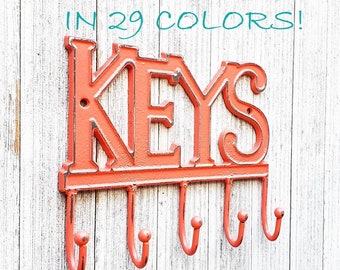 Rustic Key Hook, Key Holders, Key Holder for Wall, Rustic Nautical Home Decor, Keys Wall Hook, Entryway Key Holder, Entryway Wall Decor