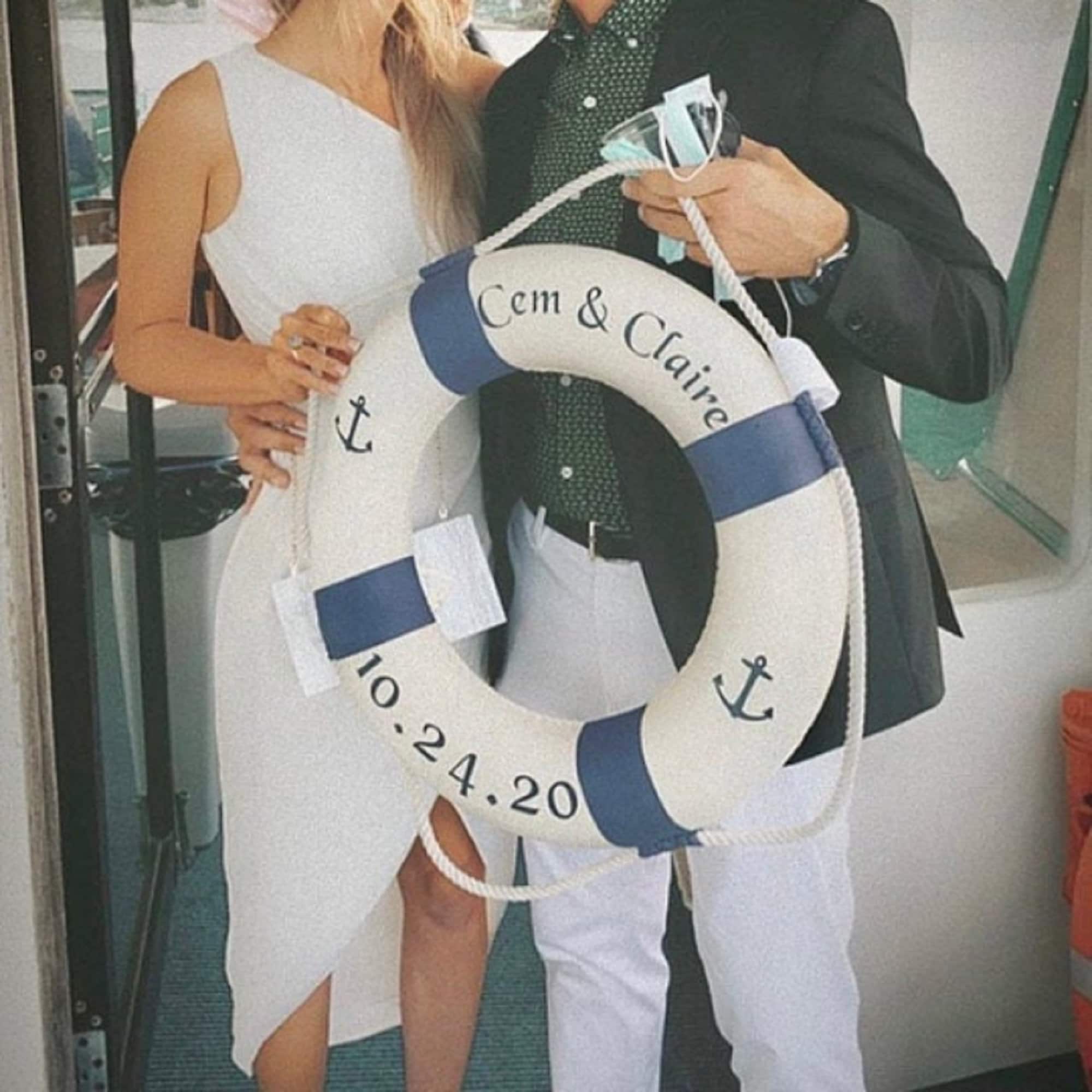 Personalisierter Rettungsring/Baby Shower Ideen/4 Größen/Maritime Wanddekoration/Maritimes Kinderzimmer/Küstenwanddekoration/Maritime Wandkunst/Maritime