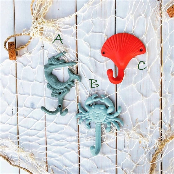 Nautical Wall Hooks Etsy