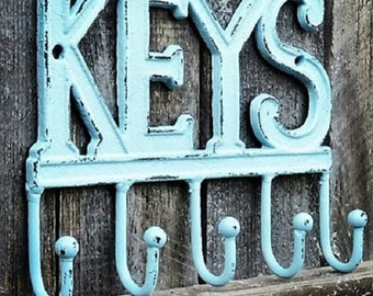 Key Holder for Wall, Key Holder, Key Hanger, Key Organizer, Holder for Keys, ID Holder, Front Door Rustic Key Holder, Entryway Wall Hooks