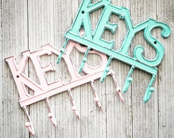 Rustic Key Holder / Key Hook / Entryway Key Hook / Rustic Home Decor / Keys Wall Hook / Key Hanger / Key Holder For Wall / Key Holder Etsy