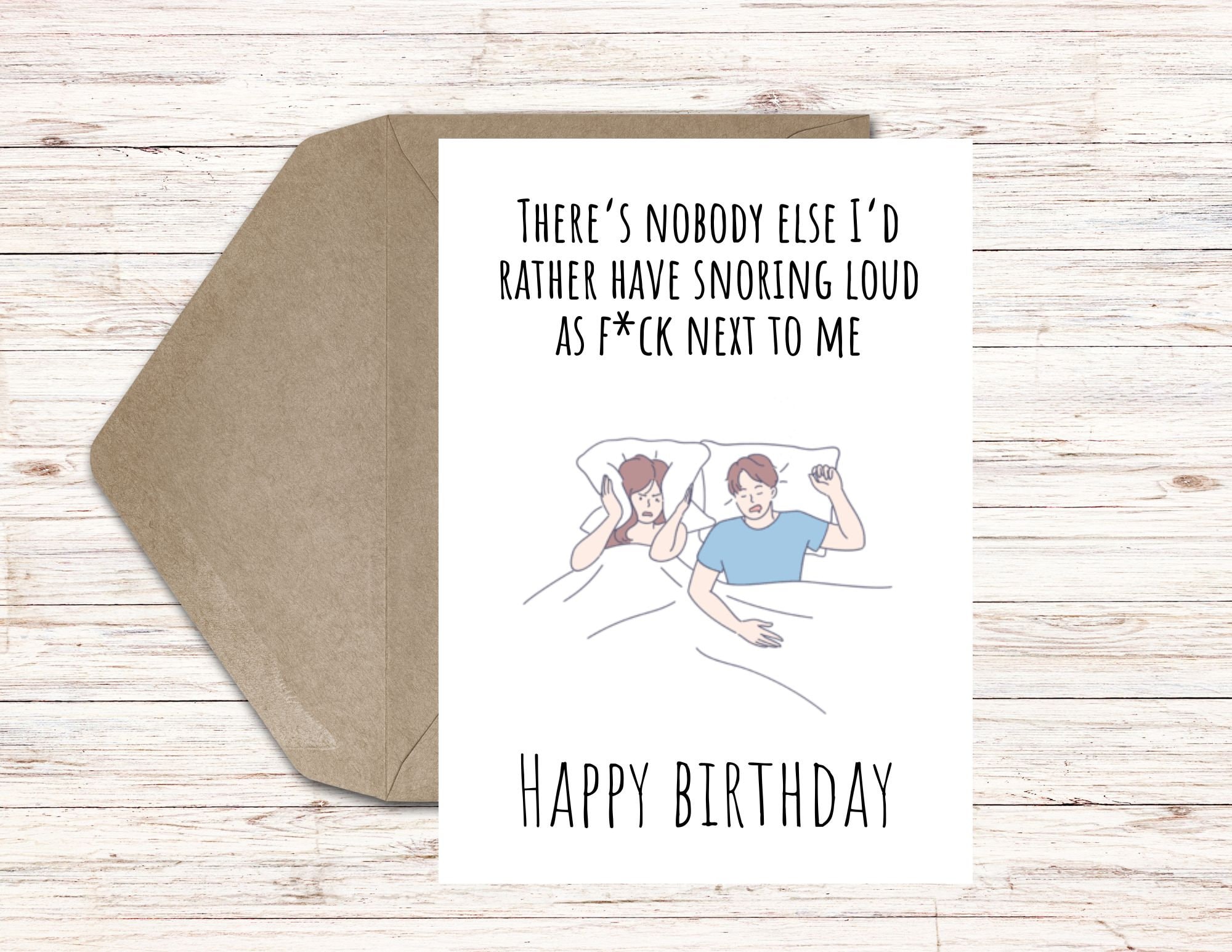 Printable Funny Birthday Card for Wife, Husband, Girlfriend, or ...