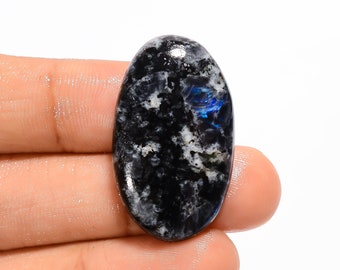 Stunning Top Grade Quality 100% Natural   Black Pietersite Oval Shape Cabochon Loose Gemstone For Making Jewelry 34 Ct. 32X18X5 mm B-630