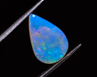 Fabulous Top Grade Quality 100% Natural Australian Opal Pear Shape Cabochon Loose Gemstone For Making Jewelry 17X11X4 mm 4.5 Ct. RR-782