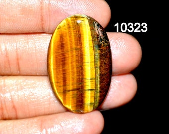 TIGER EYE GEMSTONE Cabochon 49.00 Carat 49X24X6 mm C 26529