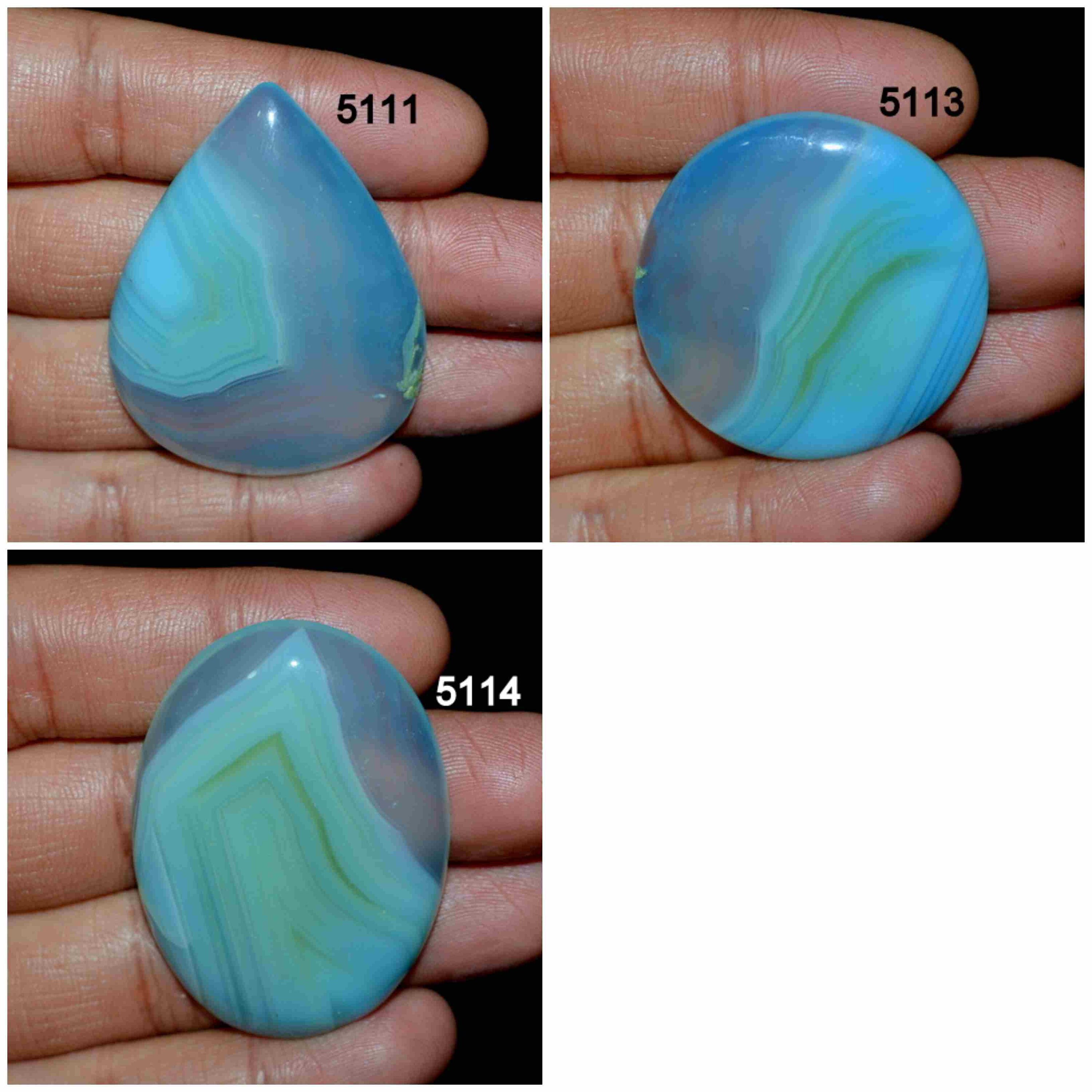 MAGNIFICENT BLUE ONYX Gemstone Cabochon Blue onyx Etsy