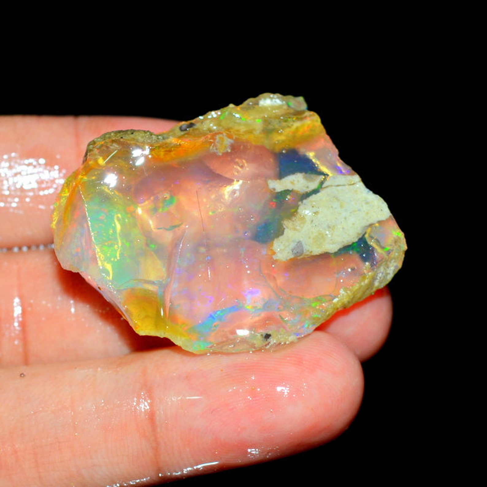 92.30 Carat ETHIOPIAN OPAL Rough Superfine 100 Natural Etsy