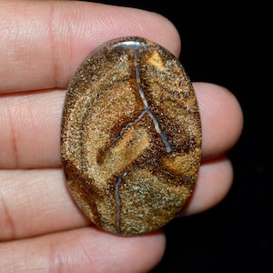 BOULDER OPAL A One Quality 100% Natural Boulder Opal Gemstone Cabochon 55.00 Carat 40X27X5 mm Loose Gemstone For Making Jewelry C 24565