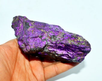 830 Gram Good Quality Natural Purpurite Raw From South Africa Mesume Grade Extra Rare 14x7x5 Cm