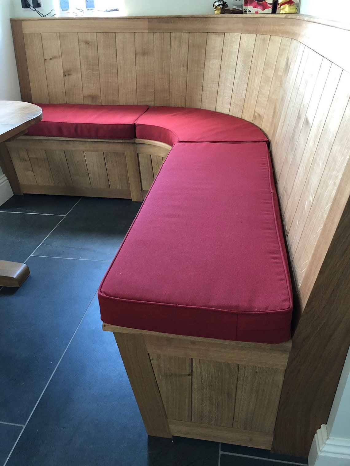 Made to Measure Seat Cushion, Dining Bench Cushion, Bespoke Sizes