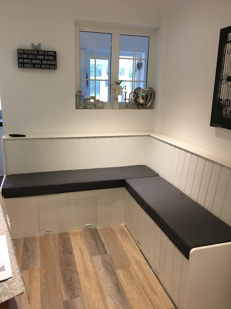 Made to Measure Seat Cushion, Dining Bench Cushion, Bespoke Sizes