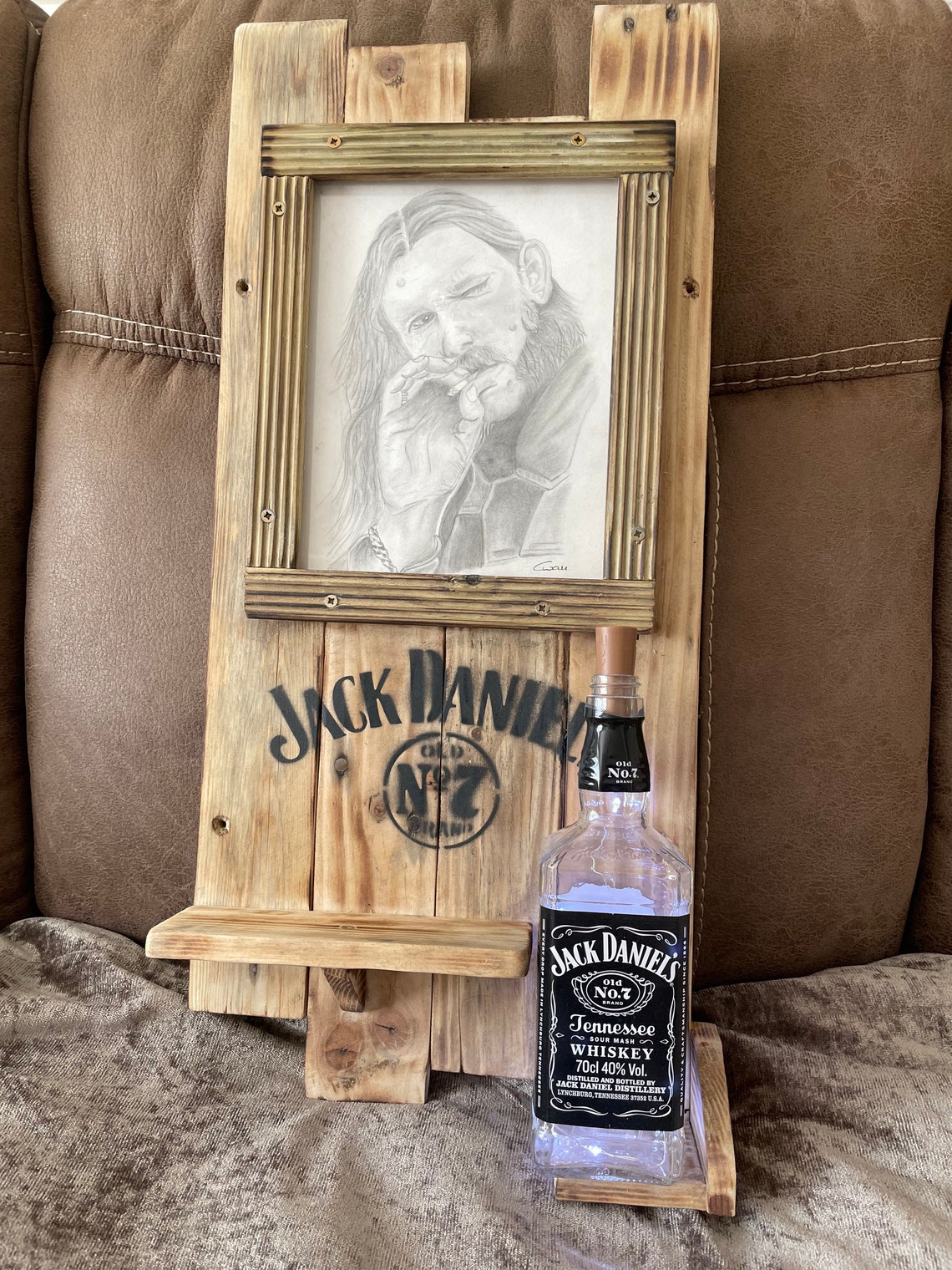 Lemmy Jack Daniels Picture Self Etsy