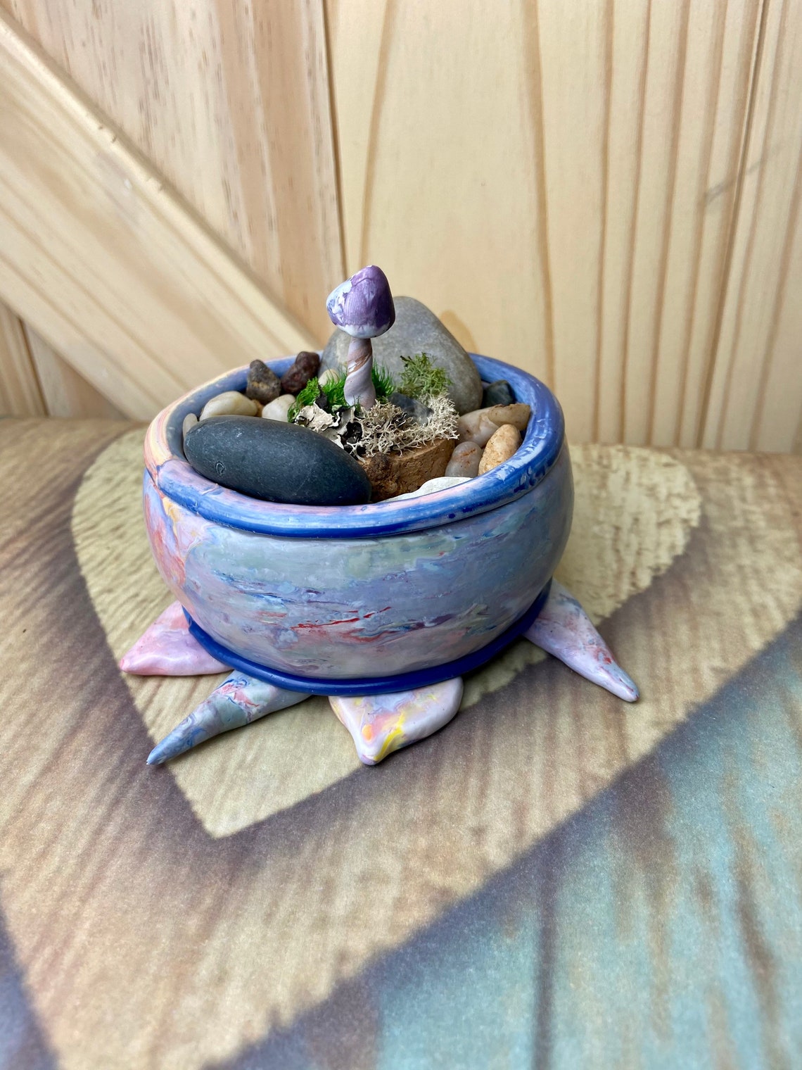 Turtle Planter Sea Turtle Planter Succulent Planter Cacti Etsy