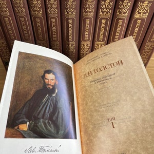 LEO TOLSTOY | Gift collection in 12 volumes | War and Peace | Anna Karenina | Russian literature | Book in Russian language | Лев Толстой