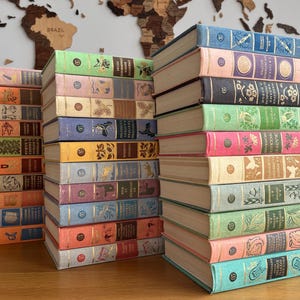 27-volume book set of the ‘Library of World Literature for Children’ series | Volumes 1-27 | Pushkin, Tolstoy, Dostoevsky, Russian tales