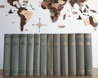 CHEKHOV ANTON | 12-volume complete edition from 1960s | Vintage Chekhov collection in Russian language | Gift Chekhov 60+ years old book set