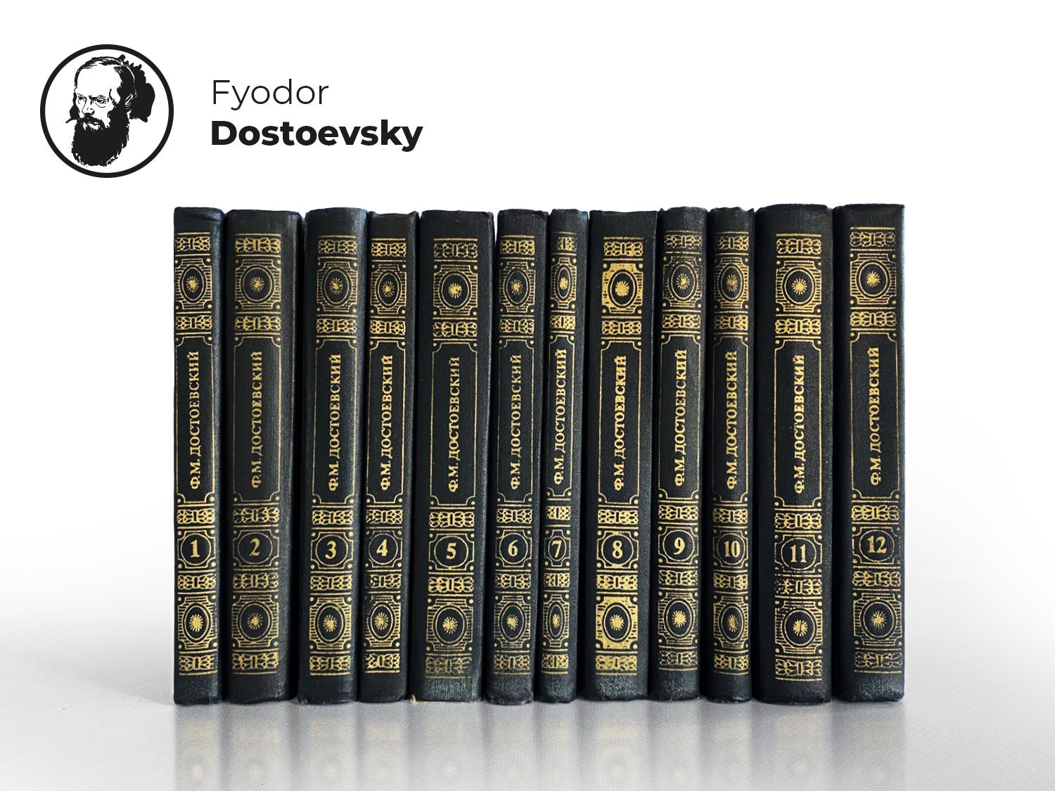 ドストエフスキー・フョードル | 全12巻 | 罪と罰 | 白痴 | ロシア語の