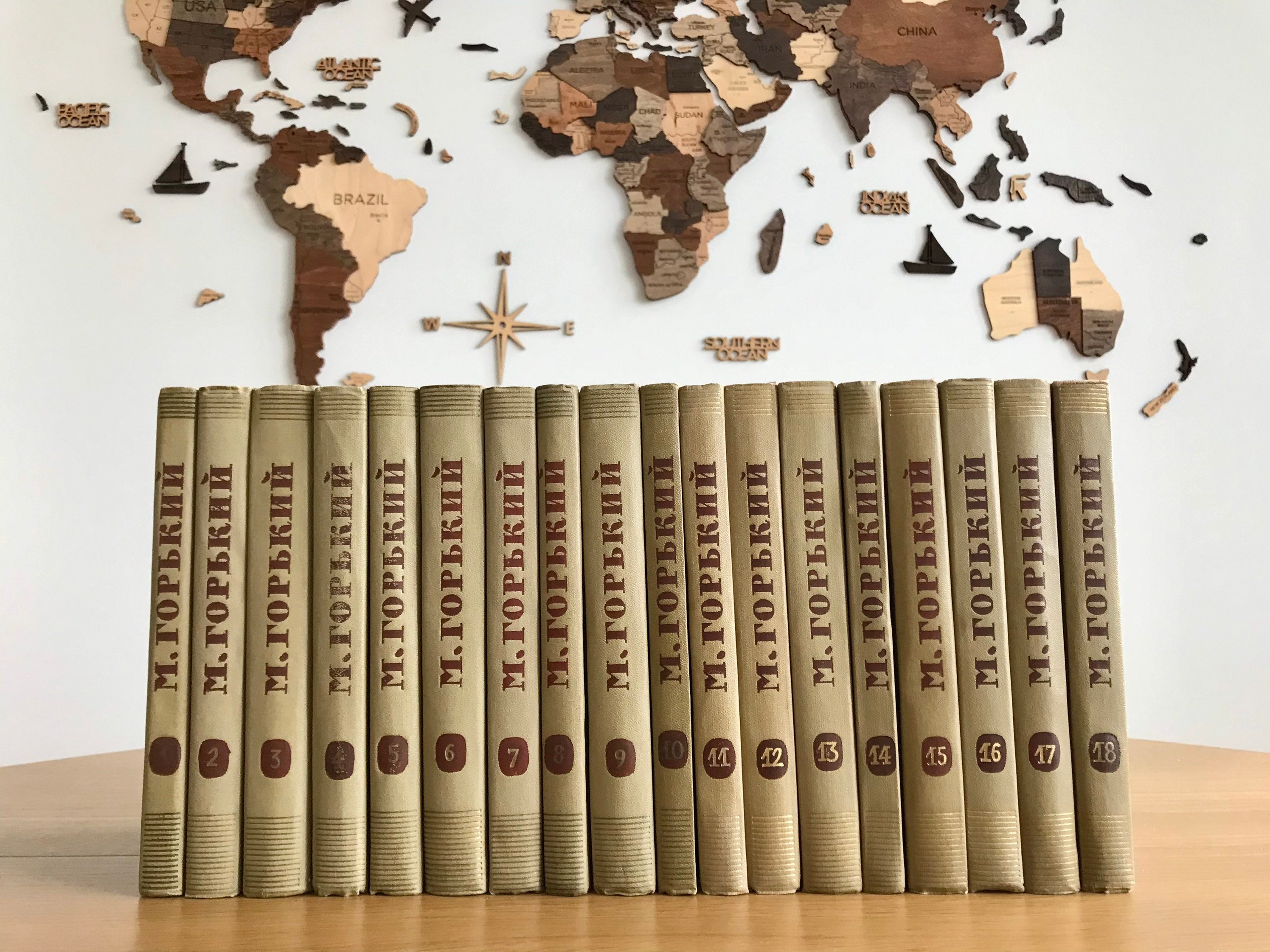 マクシム・ゴーリキー全集（全18巻セット）、ロシア文学 - Etsy 日本