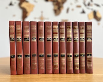 CHEKHOV ANTON | 12-volume complete collection | Vintage Chekhov book set | Chekhov edition in Russian language | Uncle Vanya | Three sisters