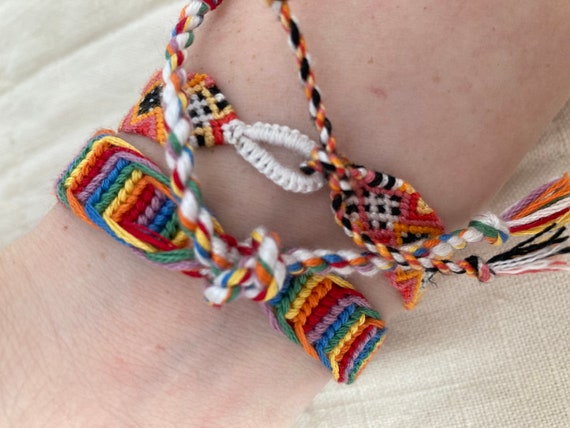 Friendship Bracelets Fall 2022 Collection Strawberry Thin Simple Patterns Etsy Canada