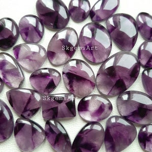 Natural Star Amethyst Cabochon Wholesale Lot By Weight With Different Shapes And Sizes Used For Jewelry Making