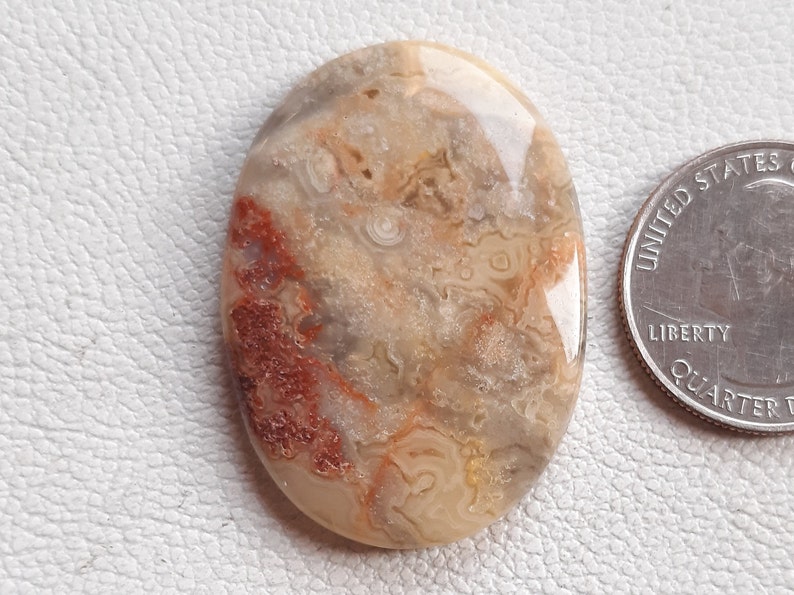 Natural Crazy Lace Agate Cabochon Loose Gemstone For Making Jewellery Pendant