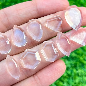 10 stuks veel natuurlijke kristallen vrije vorm stapgeslepen mooie vorm losse edelsteen voor het maken van sieraden: