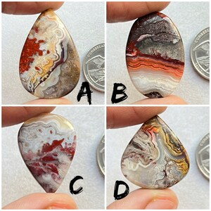 CRAZYLACE Agate Cabochon Used For Wire Wrapped, Jewelry Making