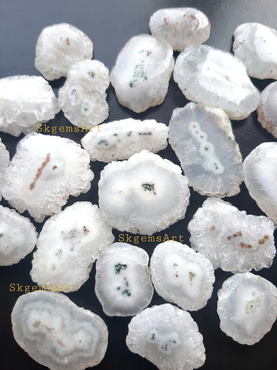 250 Cts Wholesale Lot Natural Moss Designer White Solar
