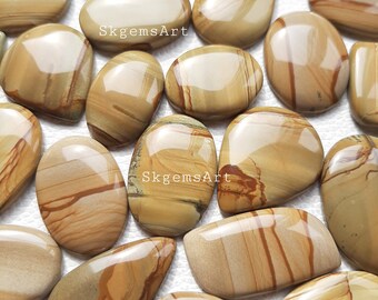 Polychrome Jasper Wholesale Lot  Cabochon By Weight With Different Shapes And Sizes Used For Jewelry Making