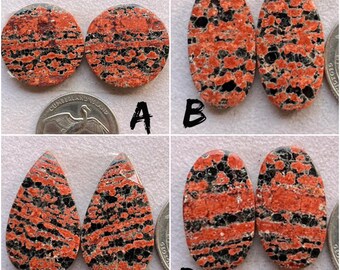 New Peanut Obsidian Earrings Pair Cabochon, Loose Gemstone For Making Jewellery, Earrings
