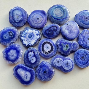 Dyed Blue Solar Quartz Cabochon,Wholesale Lot By Weight With Different Shapes And Sizes Used For Jewelry Making