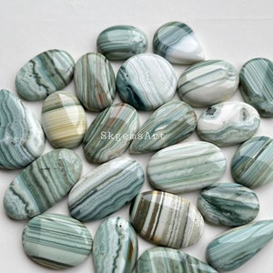 Natural Saturn Chalcedony Cabochon Wholesale Lot By Weight With Different Shapes And Sizes Used For Jewelry Making