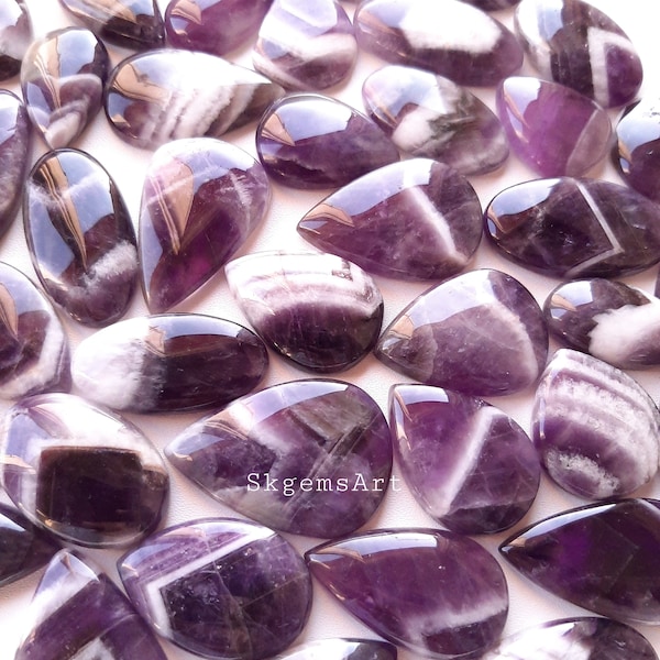 AMETHYST LACE Cabochon Wholesale Lot By Weight With Different Shapes And Sizes Used For Jewelry Making