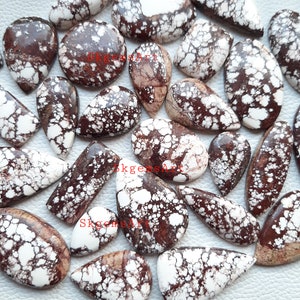 Wild Horse Magnesite Cabochon Wholesale Lot By Weight With Different Shapes And Sizes Used For Jewelry Making