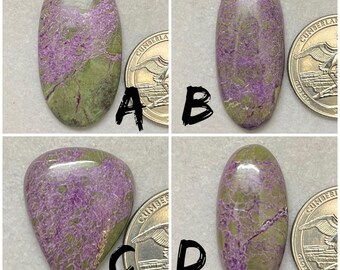 STICHTITE Purpurite Cabochon, Natural Gemstone Used For Jewelry Making