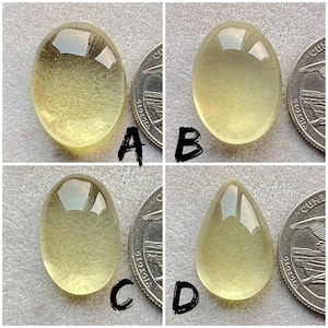 Natural Lemon Quartz Cabochon, With Very Cheap Price Loose Gemstone For Jewelry Making