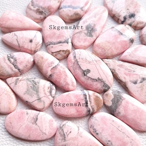 Wholesale Rhodocrosite cabochon Wholesale Lot By Weight With Different Shapes And Sizes Used For Jewelry Making