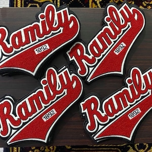 Patches de chenille personalizados, patches de chenille de sua própria marca, patches de chenille personalizados, patches de chenille personalizados, letras de chenille