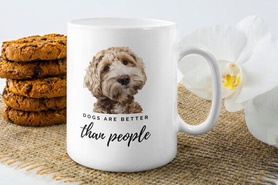 Dog face mug hot sale